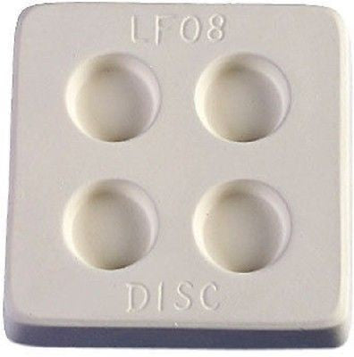Little Fritters 1" JEWELRY CIRCLES Fusing Mold Great Small Kiln Casting-