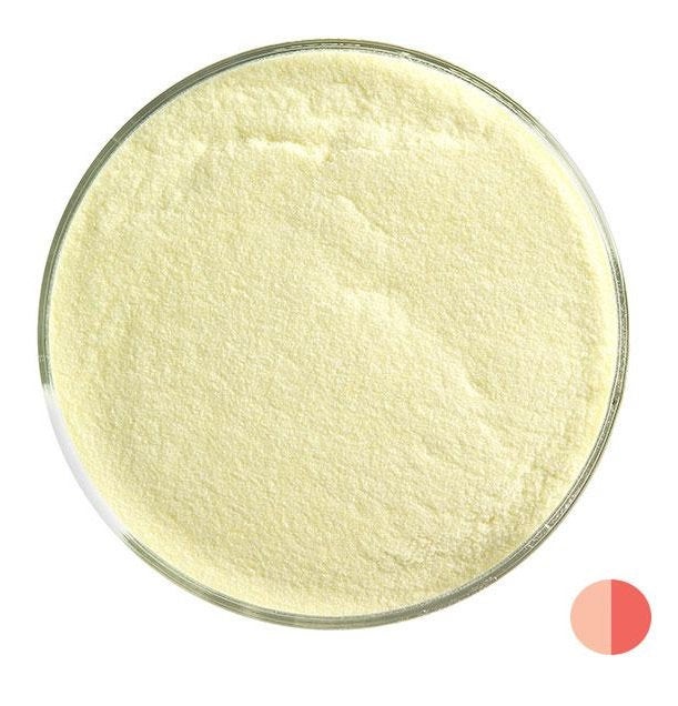 1120 Yellow Transparent POWDER Full Jar 16 ounces 90 COE Bullseye Frit Fusing Supplies Glass 90COE-