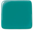223.74 Peacock Green Opal 12 x 12 Inch Oceanside Compatible 96 COE Sheet Glass-