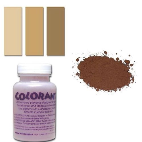 Brown Mosaic Colorant Pigment Dye Diamond Tech Crafts 3 ounce Bottle-