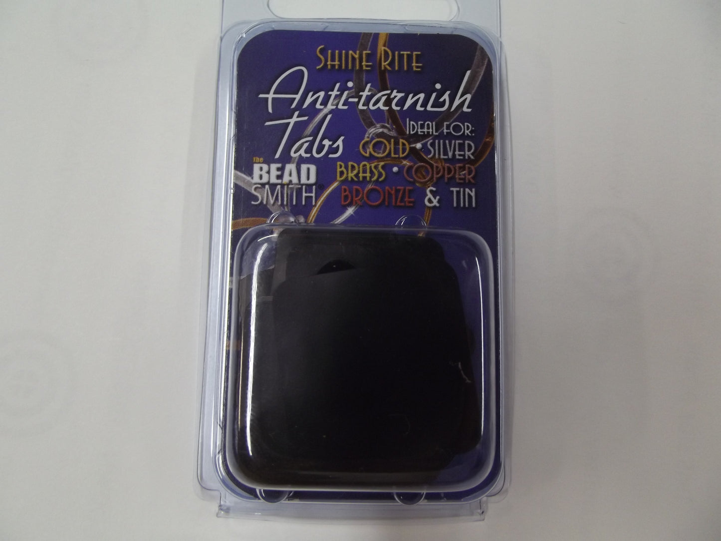 BEADSMITH SHINE RITE Anti Tarnish Tabs Strips 50 1x1" Tarni-shield USA Right-
