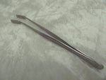 4 3/4" Angled FOIL & LEAF TWEEZERS Stainless Steel Lampwork & Hot Glass Tools- 
