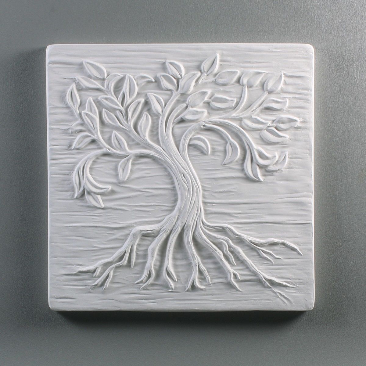 TREE of LIFE Creative Paradise 13 Glass Kiln Fusing Mold Tile 7x7" Small Plate-