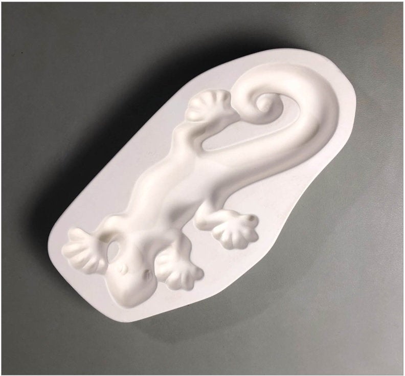 Glass Fusing Mold Gecko Lizard Newt Creative Paradise Little Fritters 207 Casting Animals-