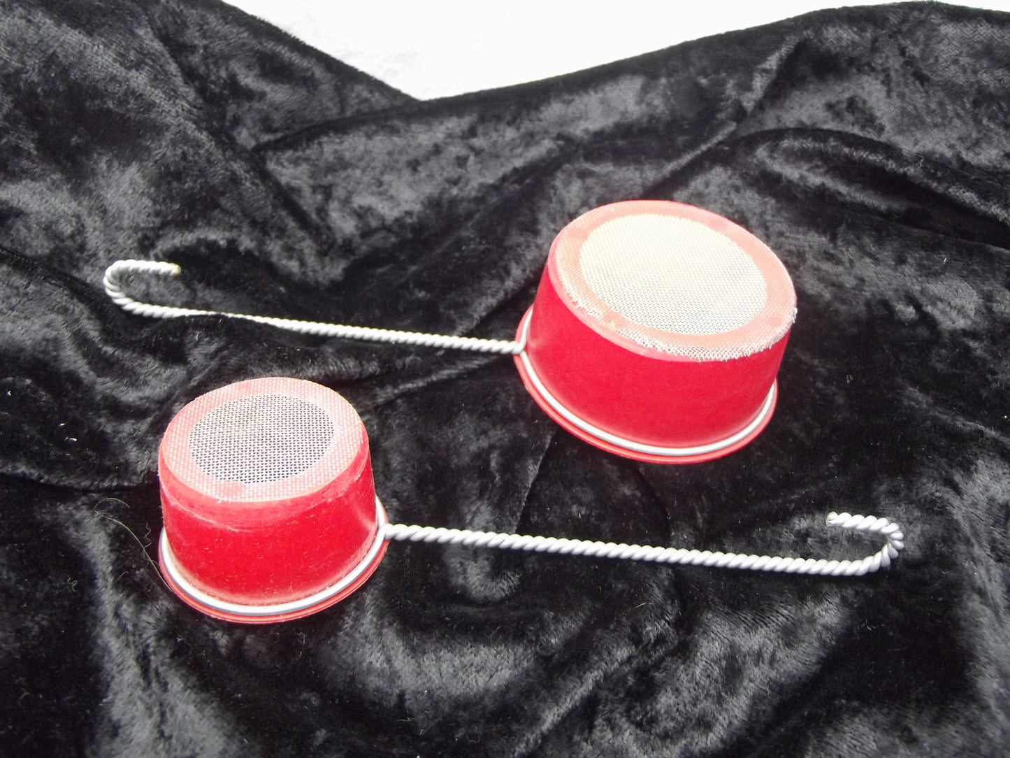 Fusing Tools POWDER SIFTERS for mica enamels frits imagery on GLASS Set of 2-