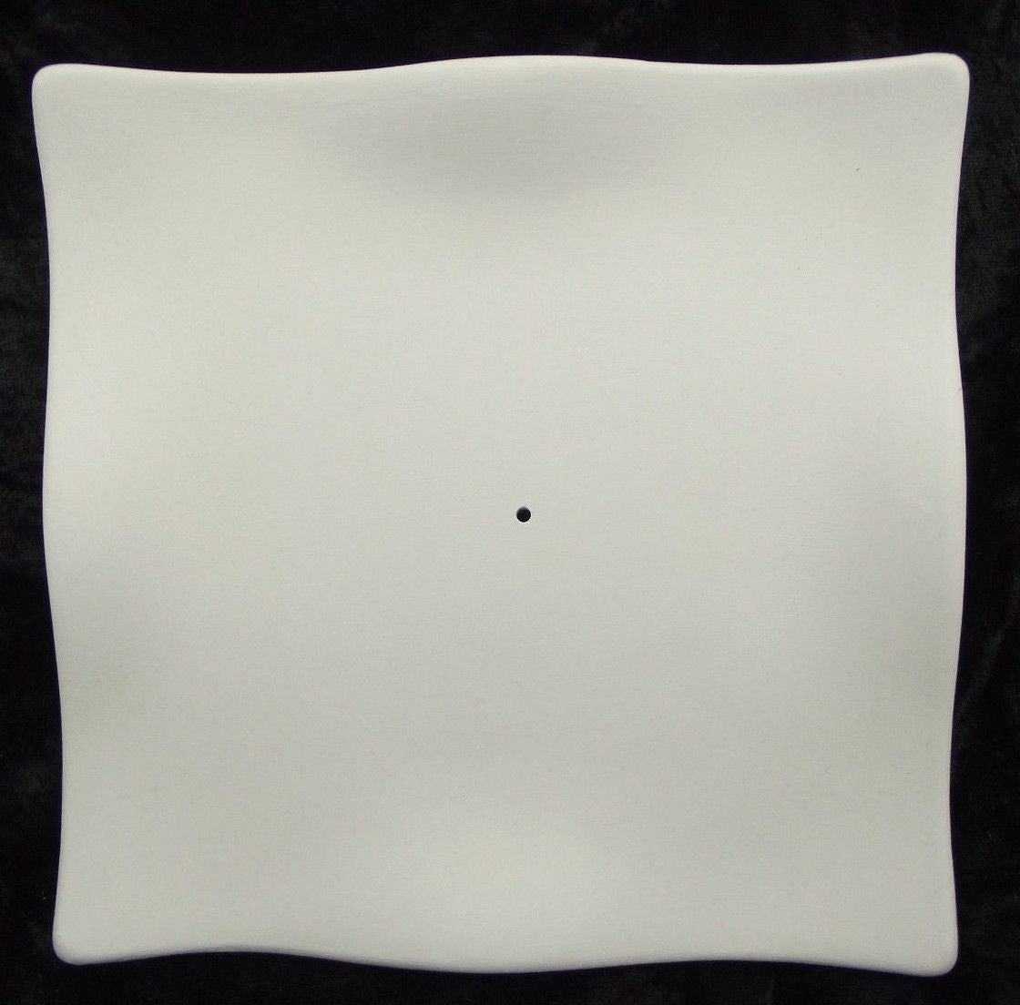 Future Forms Square Ruffled Sushi Plate 5.36" Sq Durable Ceramic Slumping Mold-