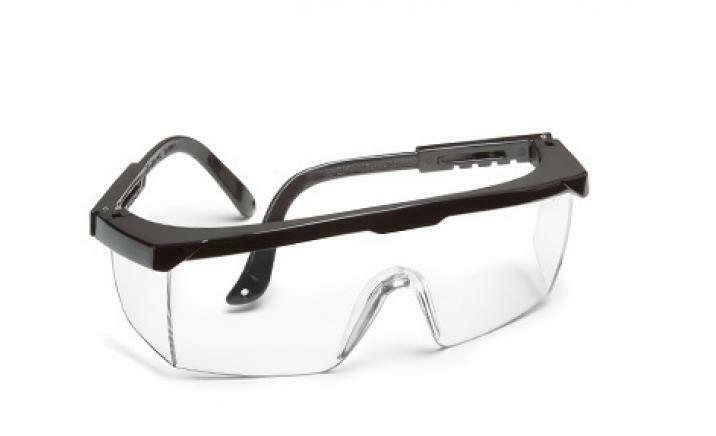 Safety Glasses Black Frame Stained Glass Supplies Cutting Side Shield Fusing-