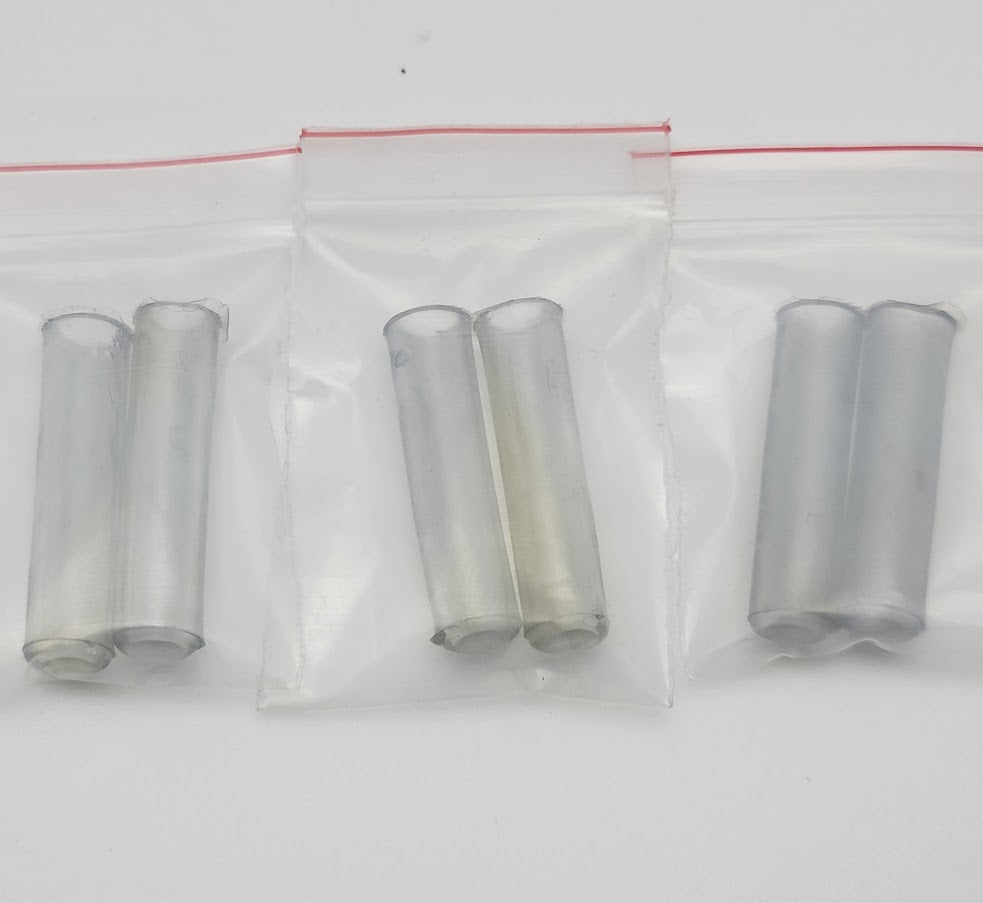 Looping Plier Sleeve for Beadsmith PL46 & PL47 Looping Pliers Clear Pack of Six-