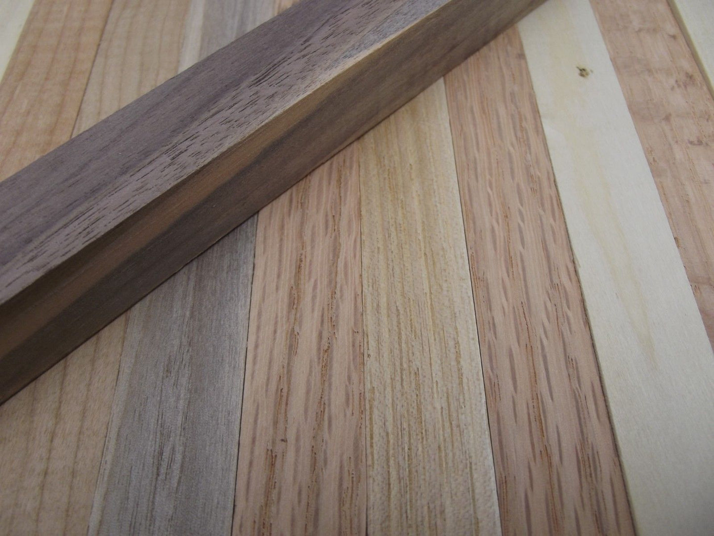 Hardwood Pen Blanks 7 x 3/4" Mixed One Dozen-