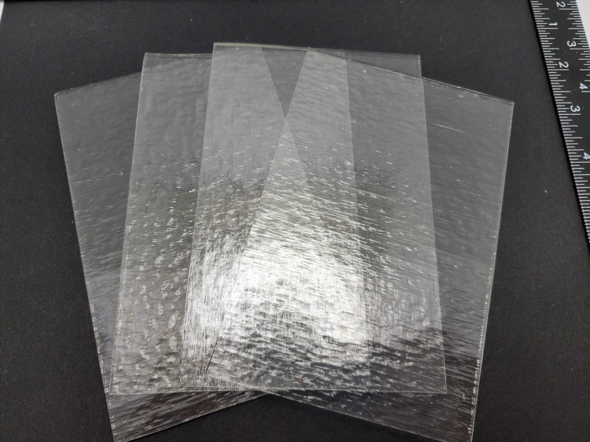 Clear Tekta 90 COE Premium Scrap Pack Glass Fusing Supplies 3mm Standa