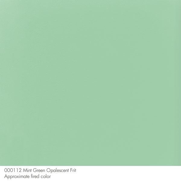 0112 Mint Green Opal Bullseye 90 COE GLASS FRIT FINE 16 oz One Pound-