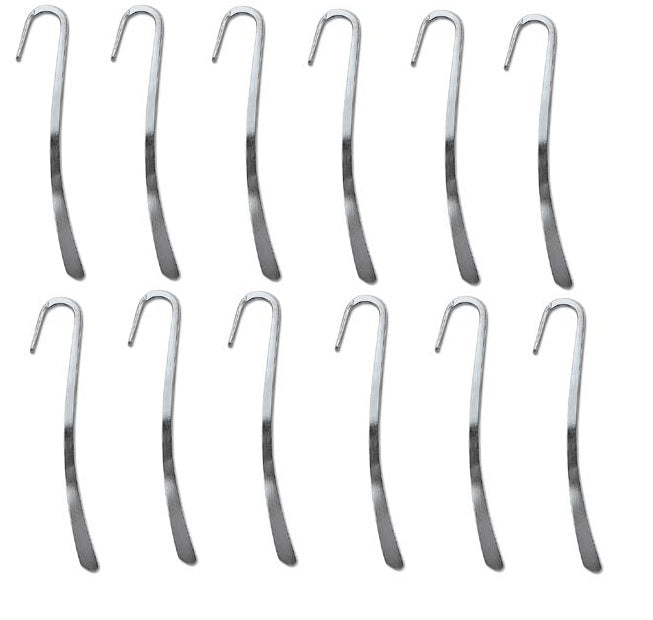 Beadsmith Black Oxide Mini Bookmark 3.35" 12 Beading Supplies Findings BKMK335BO-