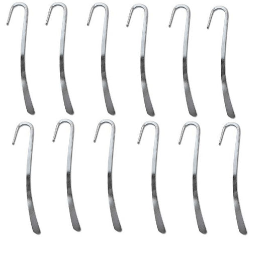 Beadsmith Black Oxide Mini Bookmark 3.35" 12 Beading Supplies Findings BKMK335BO-