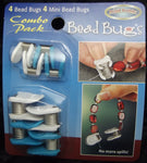 BEADSMITH BEAD BUGS 8 Piece Set Beadbug Combo Pack Great Gift Bead Happy Buddy- 