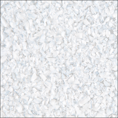 F3 209 96 Crystal Opal MEDIUM 96 COE Frit 8.5 oz Jar-