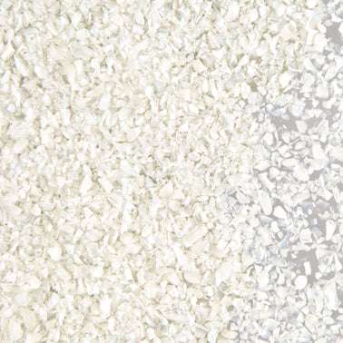 F3 2103 Vanilla Cream Opal MEDIUM 96 COE Frit 8.5 oz Jar-
