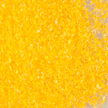 F3 355 Marigold MEDIUM 96 COE Frit 8.5 oz Jar-