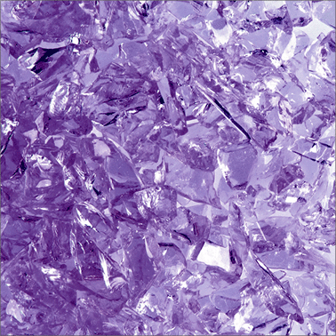 F5 142 96 Light Purple Transparent COARSE 96 COE Frit 8.5 oz Jar-