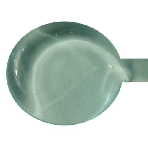 038 Aqua Pale Transparent 8 oz Genuine Moretti Effetre Glass Rods Italy 104 COE-