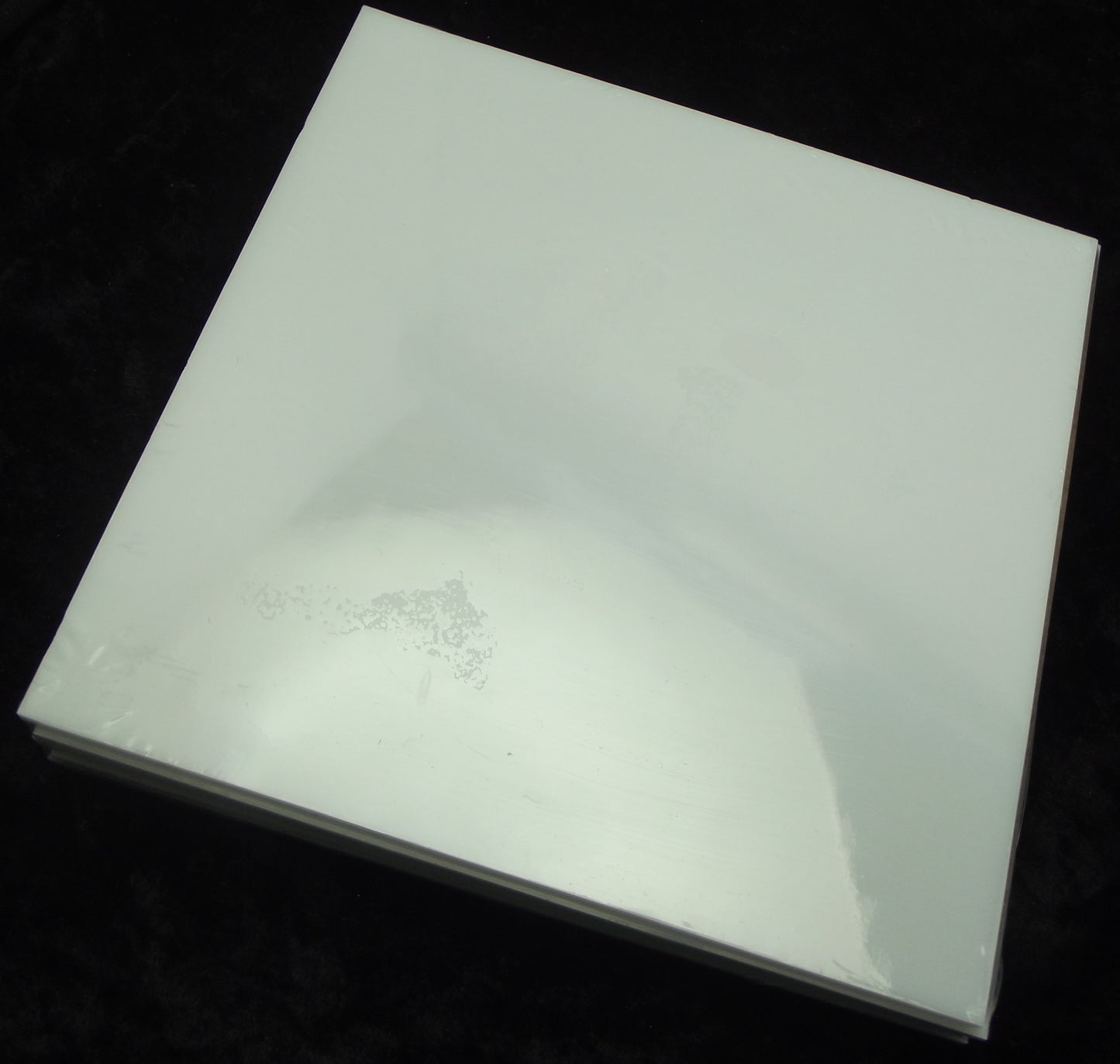 6 Pieces 6x6" Spectrum System 96 White Opal Glass Sheets Pack Studio Stock Up-