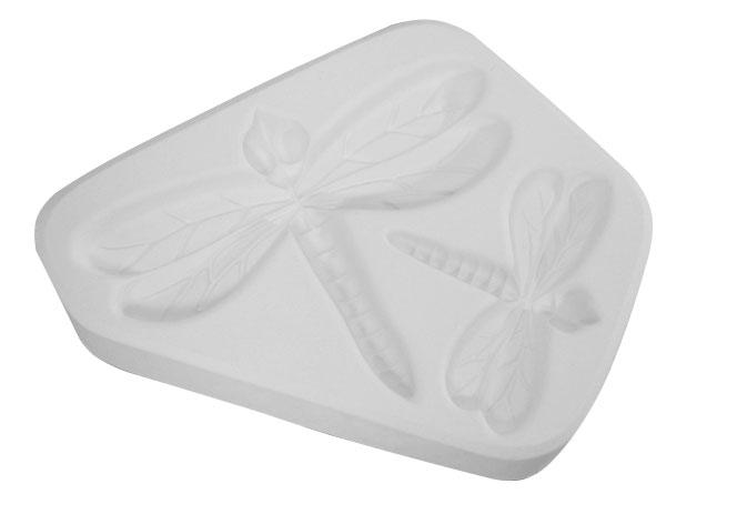 Small Dragonflies Glass Casting Mold Fusing Supplies Little Fritter 115 5x7"-