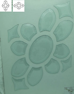 Large BEVEL CLUSTER 18 X 12.25-inch 13 Pieces-