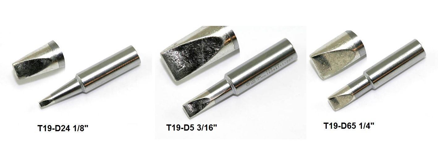 Genuine HAKKO 1/8" or 3/16" or 1/4" Heaters TIPS Stained Glass Soldering Iron-