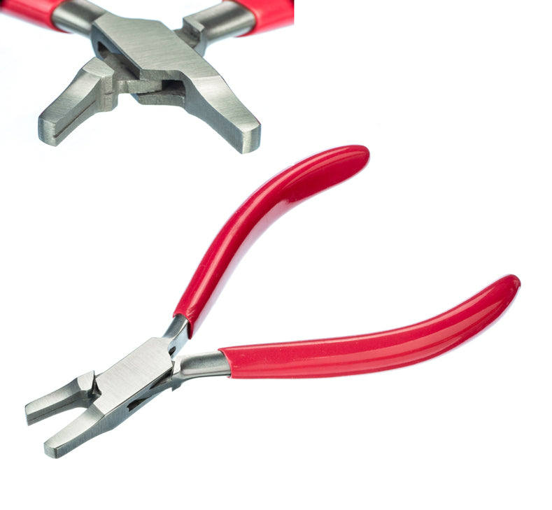 Professional Stone Setting Pliers 5" Box Joint Dipped Handles-