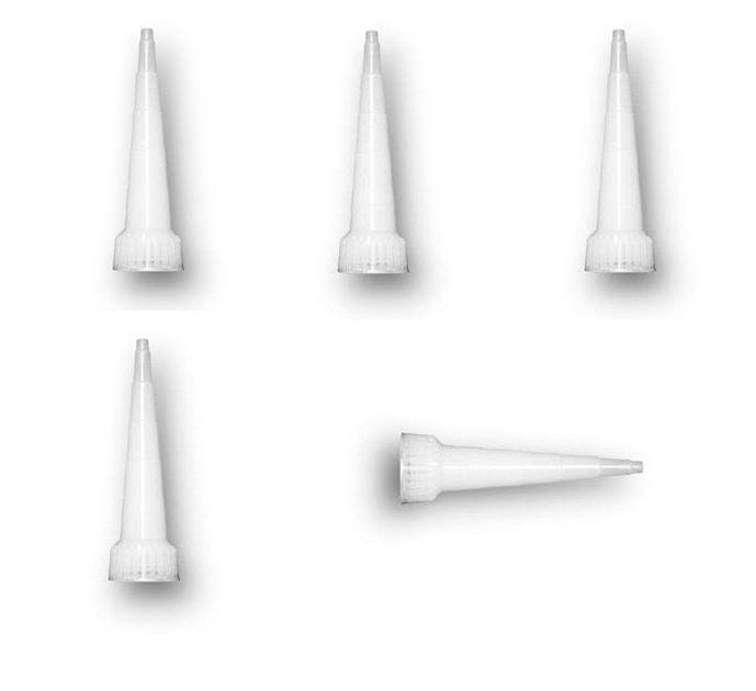 Lg E6000 Nozzles (5) Jewelry Supplies Adhesive Disposable for the 3.7 oz Tube-