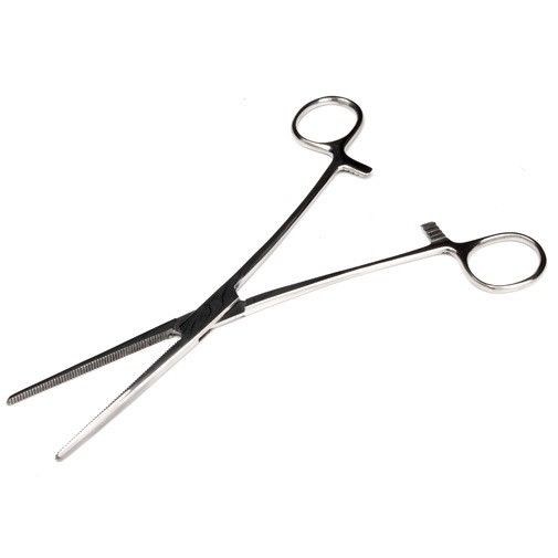 8" Hemostat Stainless Steel Serrated Locking Hot Glass Lampworking Supplies-