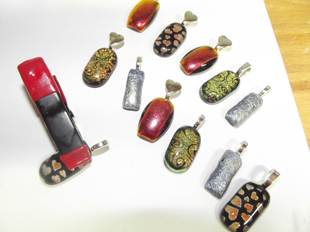 Quick Tips: Adding Findings to Fused Glass Jewelry