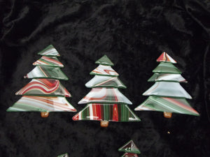 Fused Christmas Tree Ornaments