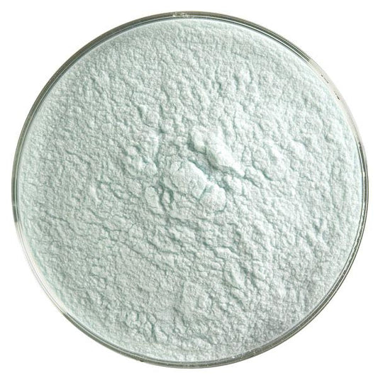 0016 Turquoise Blue Opal 90 COE POWDER Full Jar One Pound  Bullseye Frit-