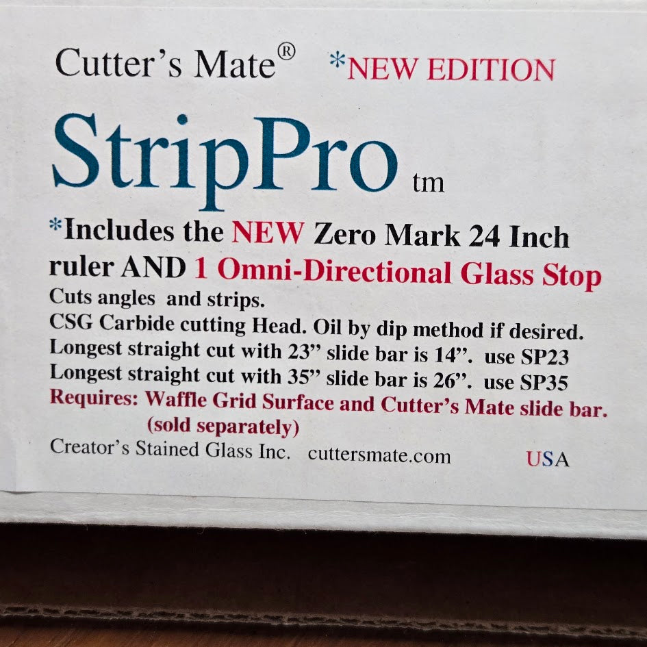 Strip Pro Attachment for Cutter's Mate By Creator's Stained Glass Cutting System- 