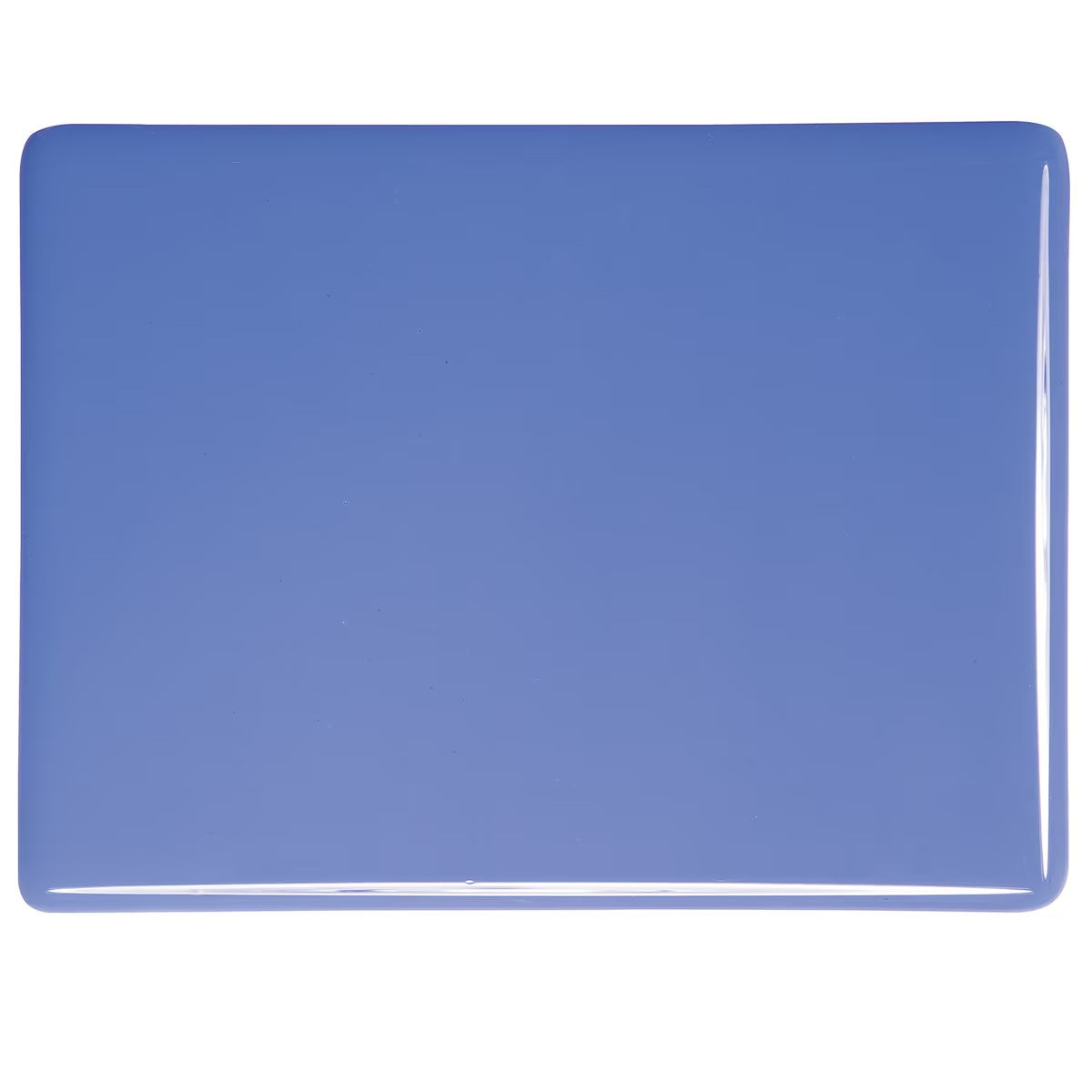 Shorty 0118 Periwinkle Opal 90 COE Bullseye Fusing Glass Sheet- 