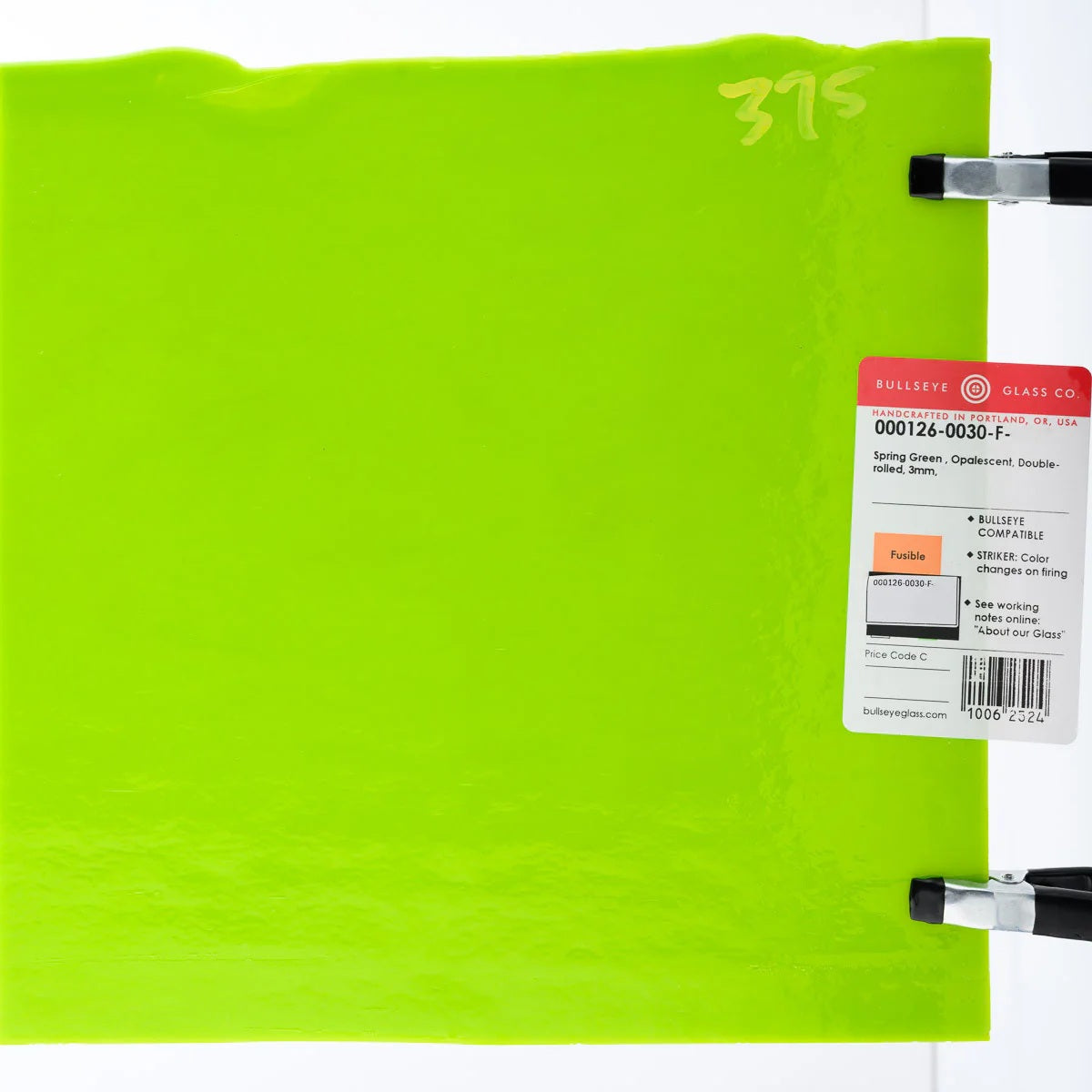 SIX 90 COE Spring Green Opal 0126 Precut Circles 1/2" 3/4" 1" 1.5" 90COE- 