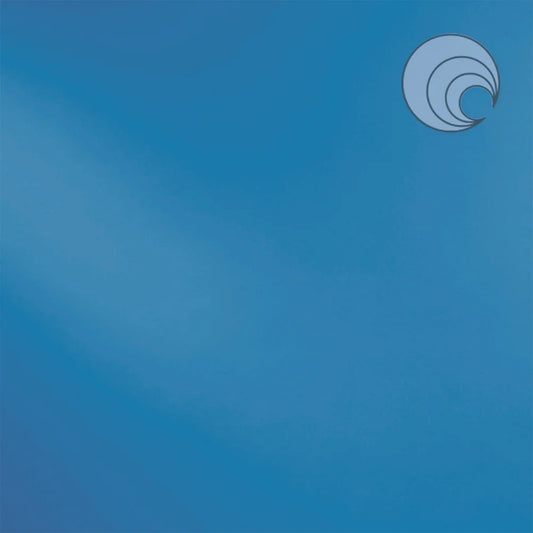 233.75 Mariner Blue Opal 12 x 12 Inch Oceanside Compatible 96 COE Sheet Glass- 