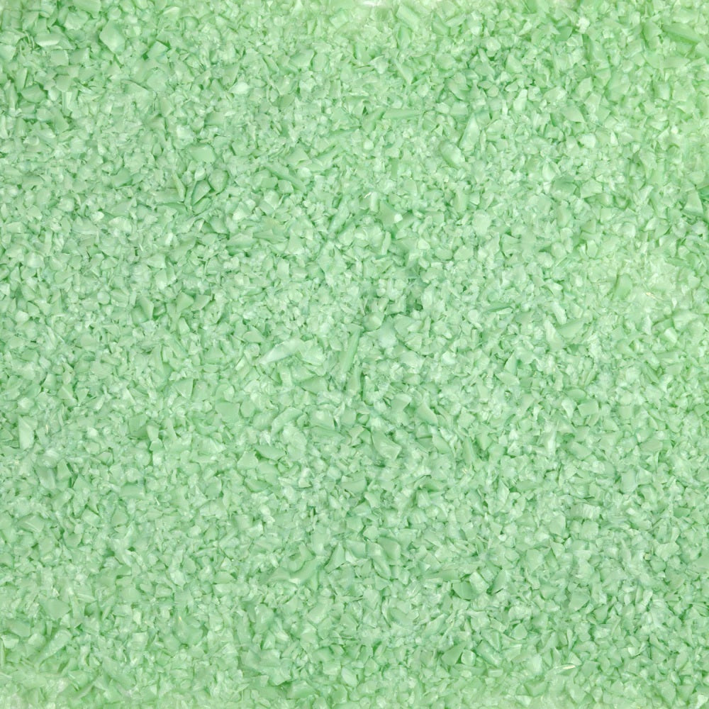 F3 2222 96 Pastel Easter Green Opal MEDIUM 96 COE Frit 8.5 oz Jar- 