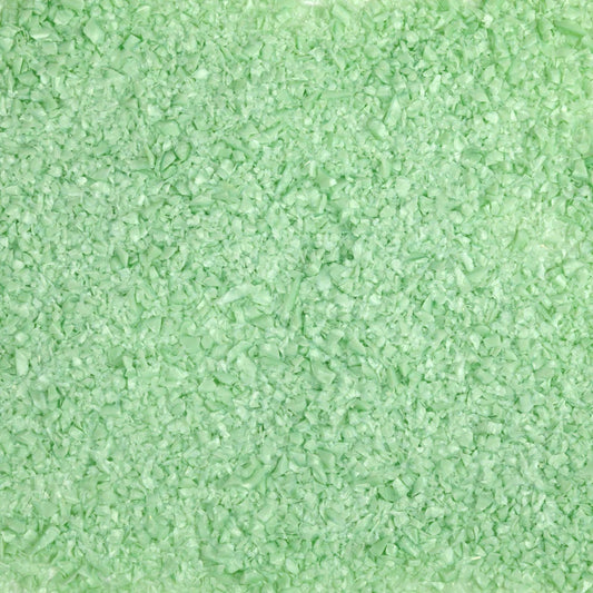 F3 2222 96 Pastel Easter Green Opal MEDIUM 96 COE Frit 8.5 oz Jar- 