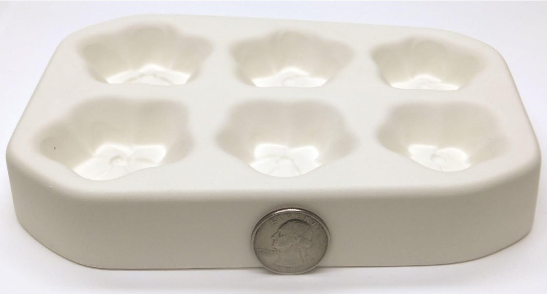 BLOSSOMS Flowers Colour De Verre Glass Frit Casting Mold Fusing Supplies- 