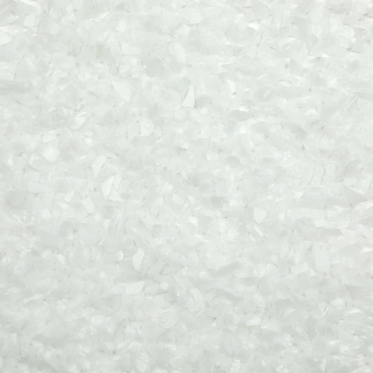 F5 209 96 Crystal Opal COARSE 96 COE Frit 8.5 oz Jar- 