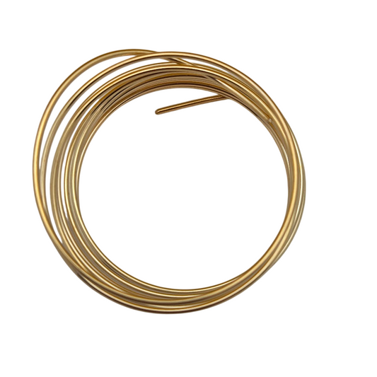 18ga Dead Soft Round 12Kt Gold-Filled Five Feet Wrapping Wire Made in the US- 