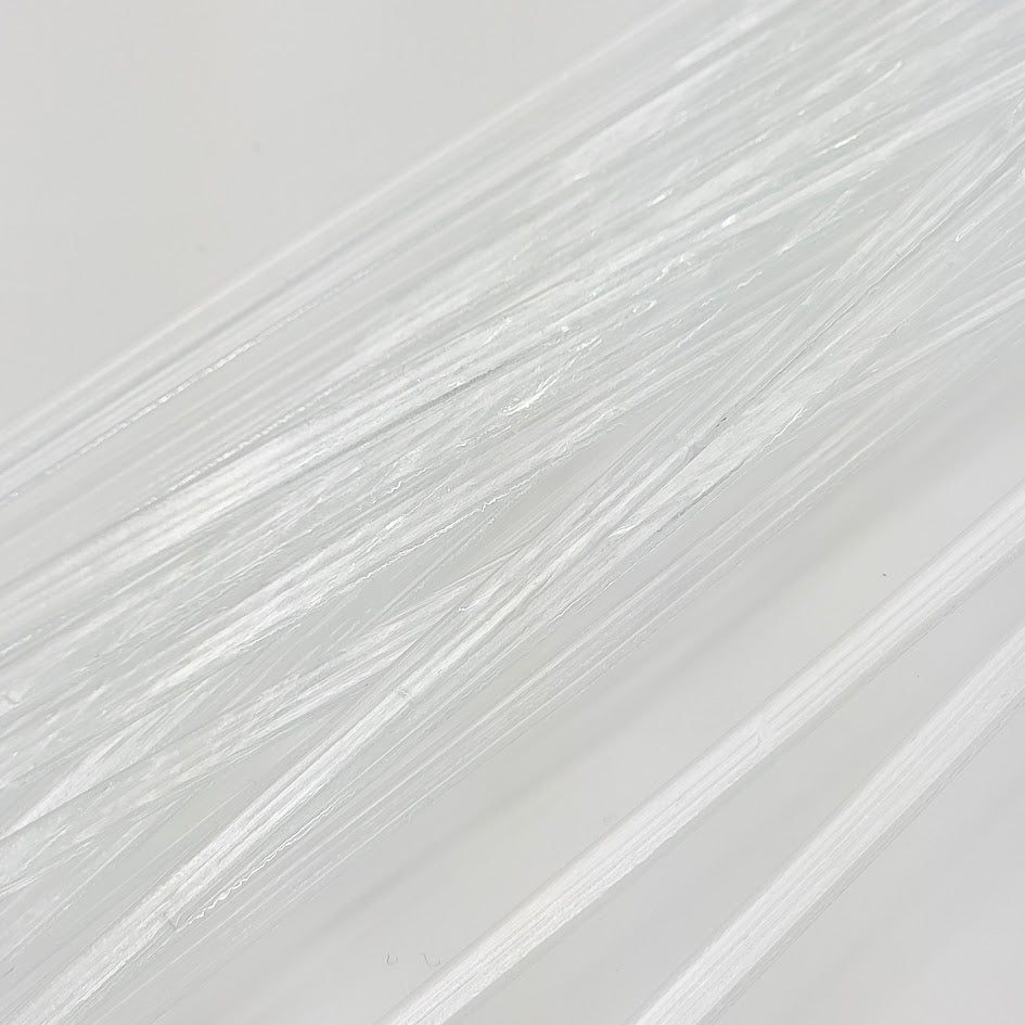 02 Icicle Clear Noodles System 96 COE Full 5 oz Tube Supplies Fusible Glass- 