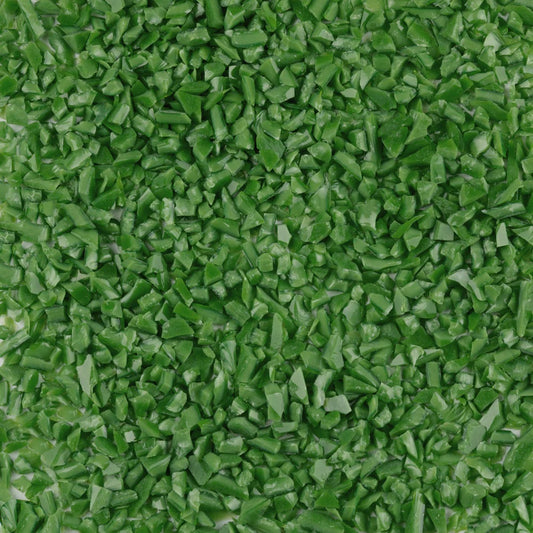 F5 755 Fern Green Opal COARSE 96 COE Frit 8.5 oz Jar- 