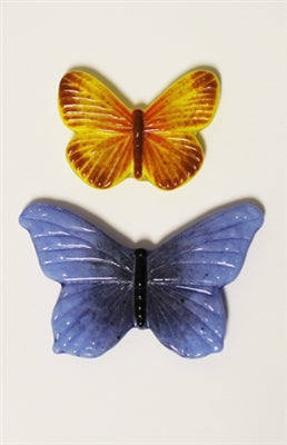 Two Small Butterflies Glass Casting Fusing Mold LF114 Little Fritter- 