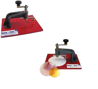 EZ CUT Stained Glass LENS CUTTER Cuts Precise CIRCLES Fusing Mosaics Supply- 