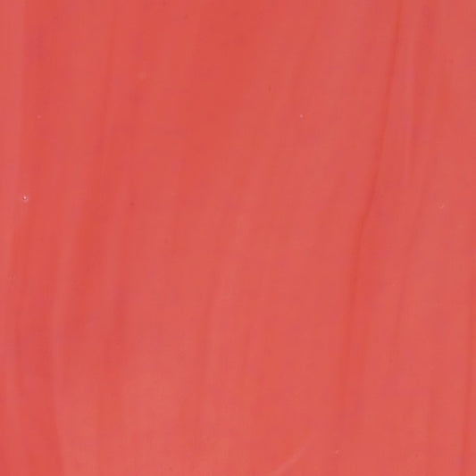 0305 Salmon Pink 90 COE Bullseye Fusing Glass Sheet 5x5 inch 3mm Striker 90COE- 