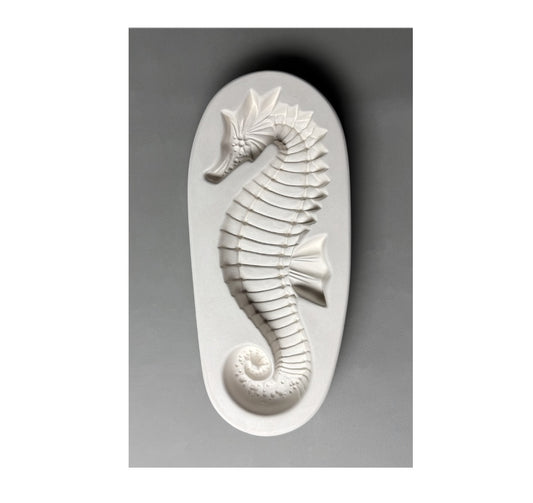 Large Seahorse Mold 11.25 x 5 inches Glass Casting Fusing Supplies Little Fritter 263- 