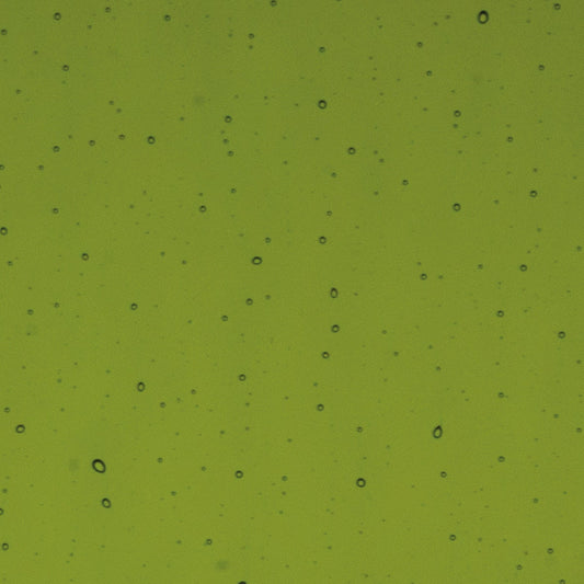 1226 Lily Pad Green Transparent 90 COE Bullseye Fusing Glass Sheet 5x5 inch 3mm 90COE- 
