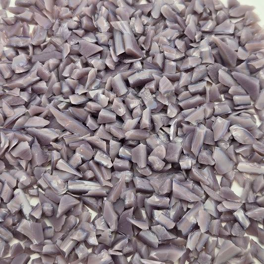 F5 2402 96 Mauve Opal COARSE 96 COE Frit 8.5 oz Jar- 